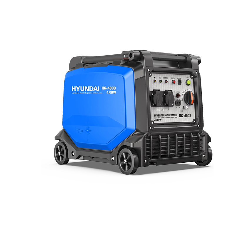 موتور برق هیوندای مدل HG4008 ظرفیت ۴ کیلووات ریموت دار تک فاز